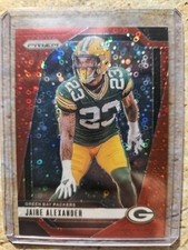 2024 Panini Prizm #106 Jaire Alexander Red Disco Prizm 5/75 Green Bay Packers