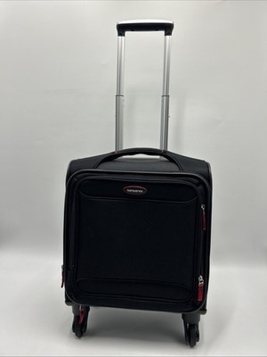 Samsonite 1000547 Black 18 INCHES Rolling Wheeled Carry-On Travel Luggage Bag