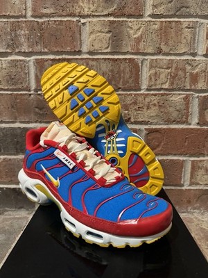New 10 Nike Air Max Plus SE Running Club AMRC University Red Blue DC9332-600 Men