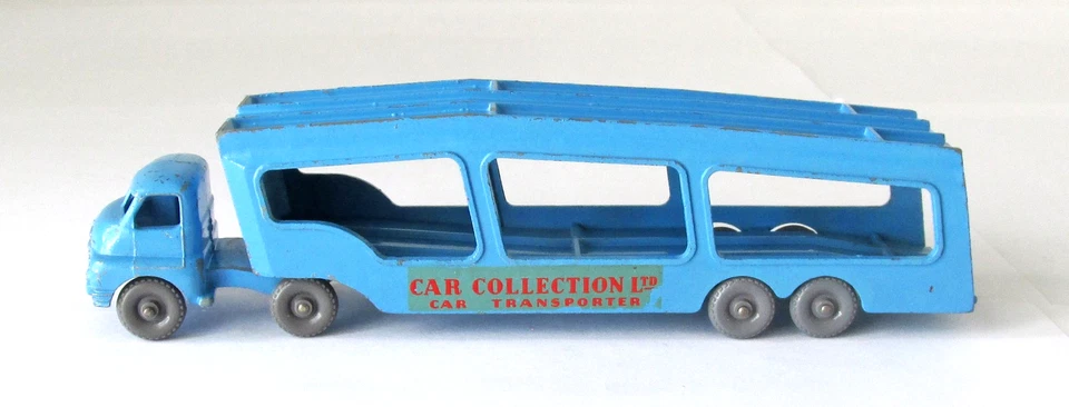 Lesney Moko Matchbox Accessory Pack A-2-A Car Transporter Gray Wheels 1957 - Image 4 of 4
