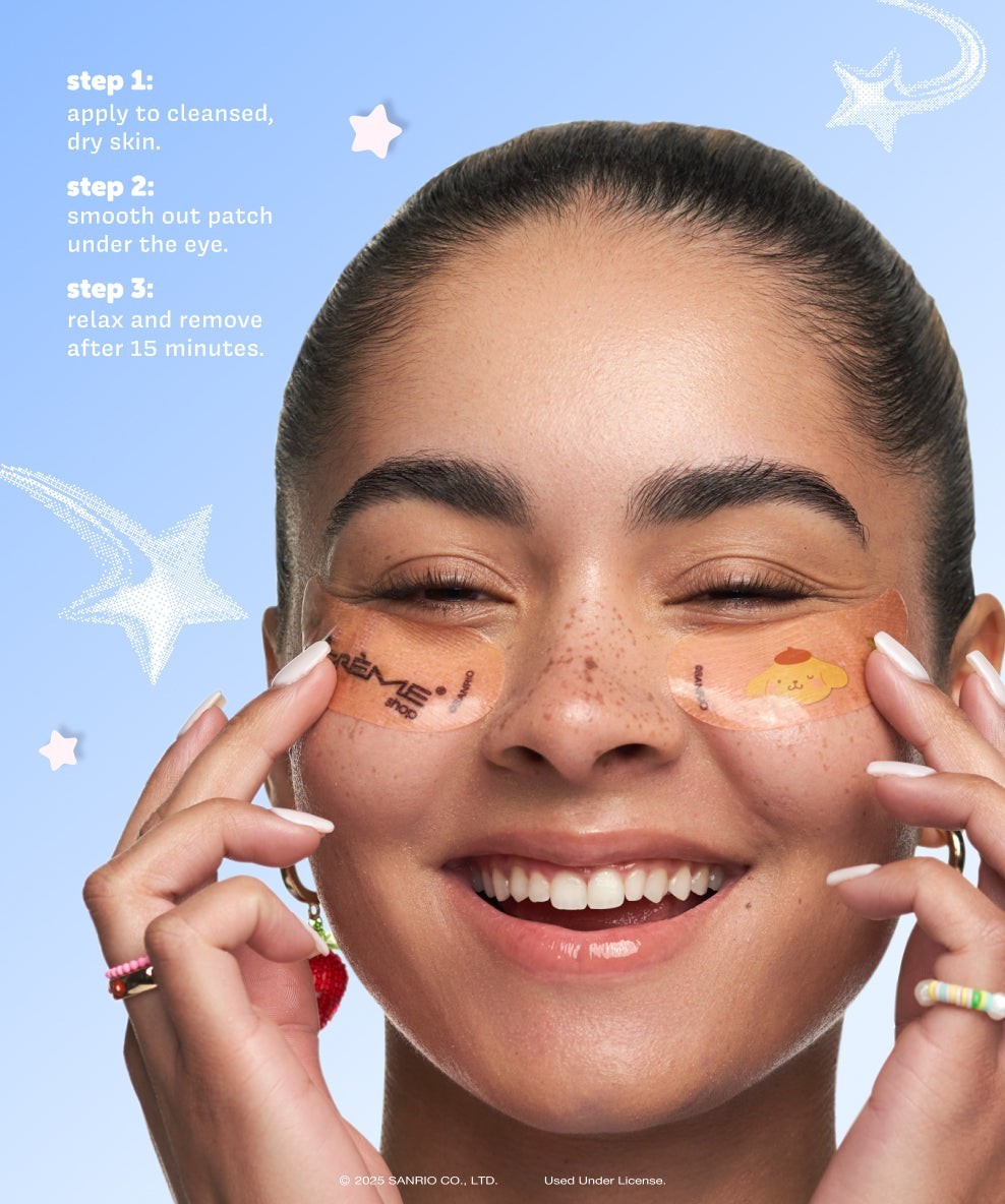 x 36 Crème Shop Hello Kitty® and Friends Brightening Hydrogel Under Eye Patches