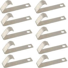 10Pcs AA/A/CR2/9V Batteries Metal Battery Spring Contact Plate Replacement for R