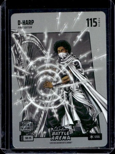2026 Bo Jackson Battle Arena Griffey D-Harp Silver Battlefoil #SBF-95