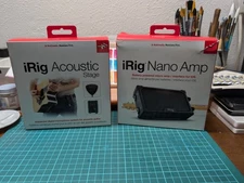 IRig Acoustic Stage PreAmp with mini Nano Amp set