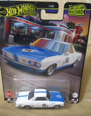 #ad Hot Wheels Boulevard Premium #x27;66 Chevy Corvair Yenko Stinger 1:64 Rubber Tires $9.56