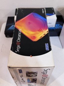 1999 SEGA DREAMCAST CONSOLE WHITE NTSC CIB partially works