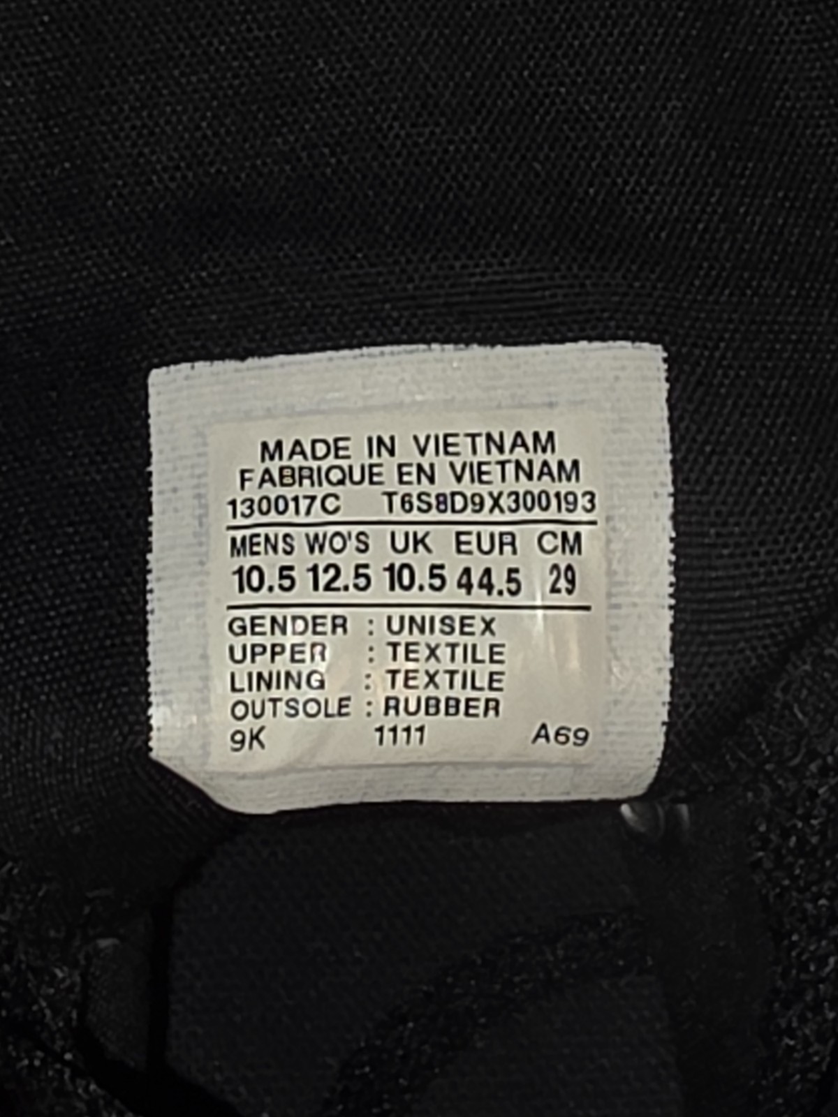 Converse All Star Chuck Taylor Gray Canvas Hi Top Shoes Sneakers M10.5 W12.5 thumbnail 5