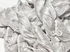 BLISS Pearl White 50g Skein 439y Knit Picks LUMINANCE LACE Luxury PURE SILK YARN