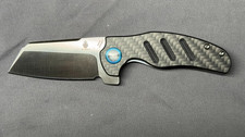 Kizer Vanguard Mini Sheepdog - Rare Carbon Fiber Scales BNIB