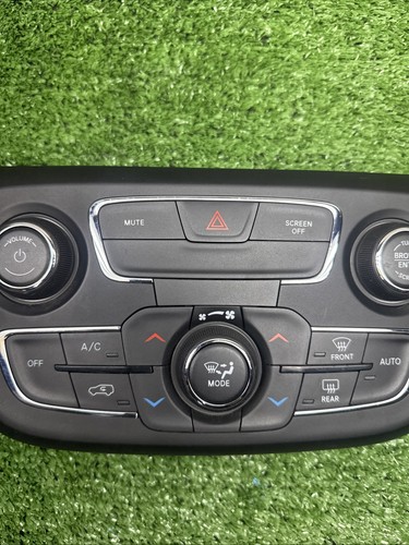 Jeep Compass 17-24 AC Heater Temperature Climate Control Unit OEM P6TM13DX9AB - Foto 3 di 8