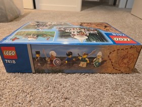 LEGO Adventurers Orient Expedition Set 7418 Scorpion Palace New Sealed In Box 