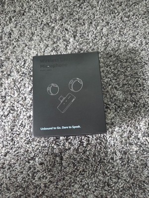 Lavalier Wireless Microphone New Open Box