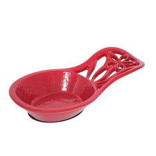 Spoon Rest,Vintage Robust & Unbreakable Cast Iron Spoon Rest Holder for Stove...