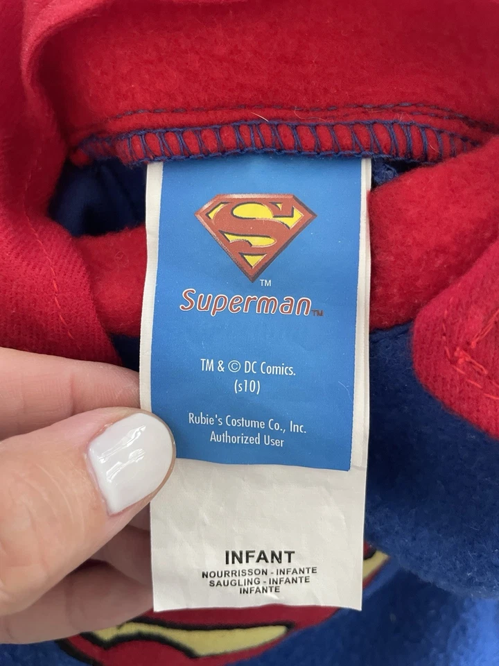 Disfraz de Superman Y2K Rubí Infantil Talla 6-12mo DC Comics Foto 4 de 4