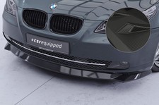 Cup Spoiler Lippe Ansatz matt Carbon Look für BMW 5er E60/E61 Facelift CSL467-M