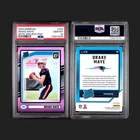 2024 Panini Donruss - Rated Rookie Drake Maye #379 Optic Preview Pink(RC) PSA 10