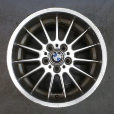 97-03 Bmw E39 5-series Factory 17x9 Style 32 Radial Spoke Rear Alloy Wheel Oem 97-03 Bmw E39 5-series Factory 17x9 Style 32 Radial Spoke Rear Alloy Wheel Oem