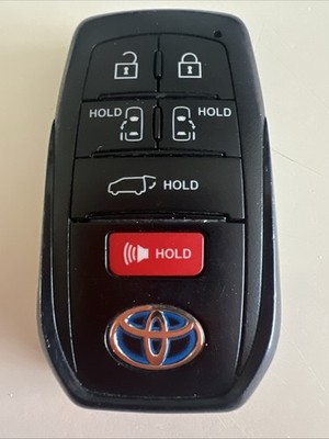 TOYOTA SIENNA 6 BUTTON REMOTE KEY FOB HYQ14FBX OEM USED