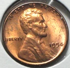 1954 Lincoln Wheat Penny