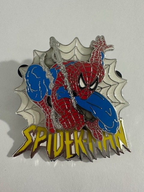 Spider-Man Swinging - Marvel - Spider web 2022 Disney Pin F5