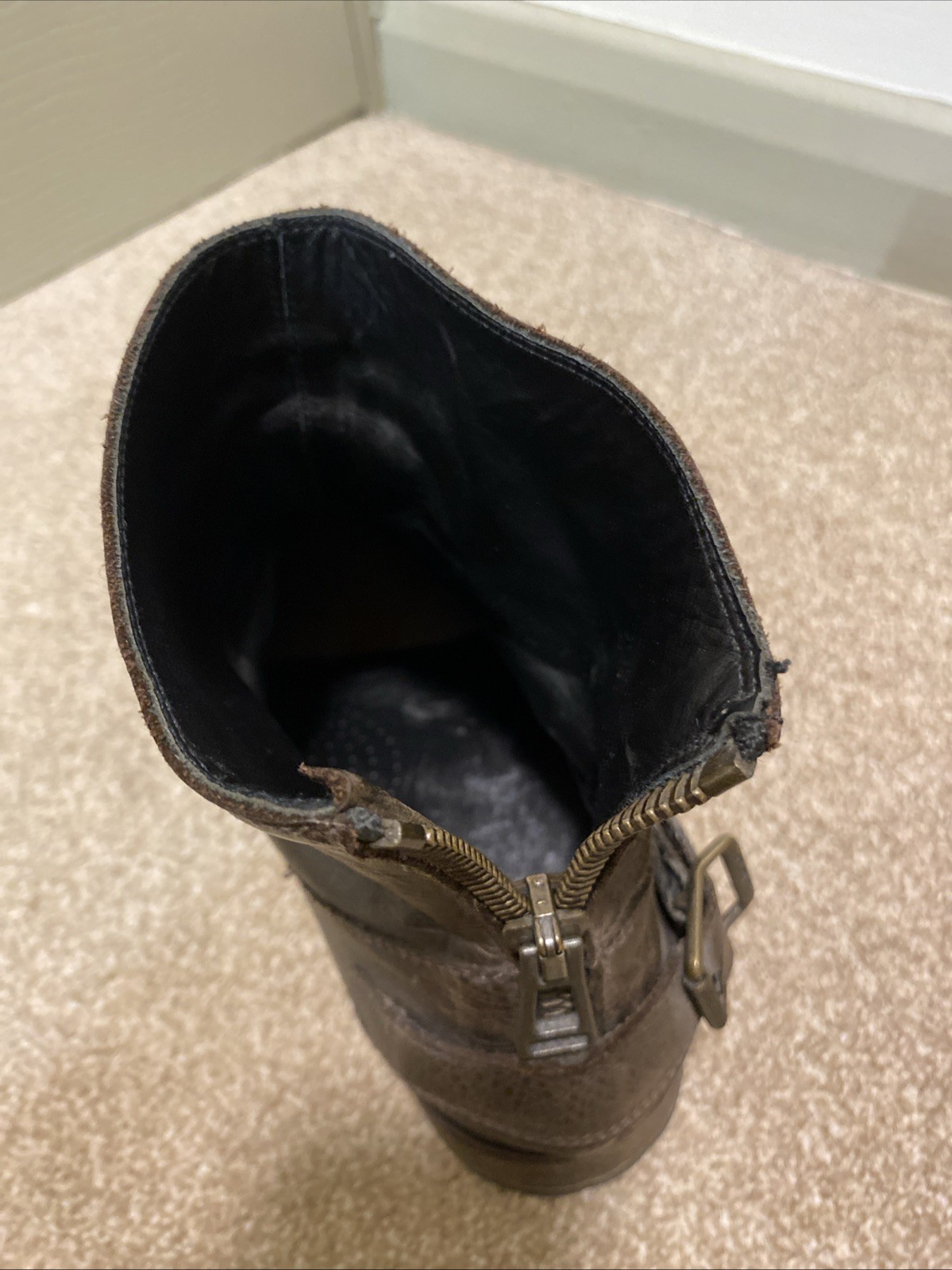 Belstaff Men’s Leather Original Trialmaster Boots Size 45 - Used image 7