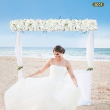 Artificial Flower Row Wedding Arch Flowers Draping Floral Garland Silk Vines New