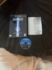 Nintendo GameCube GC Game Start Wars Jedi Outcast CIB Complete In Box 