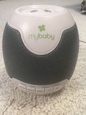 HOMEDICS MY BABY SOUNDSPA LULLABY MYB-S305A SOUND MACHINE PROJECTOR WHITE TESTED