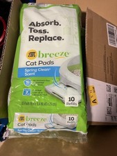 Purina Tidy Cats Breeze Cat Pads Refill 10 Count Original Litter Box System