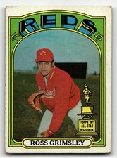 1972 Topps Ross Grimsley #99 Reds ROOKIE LOW MID GRADE OK!