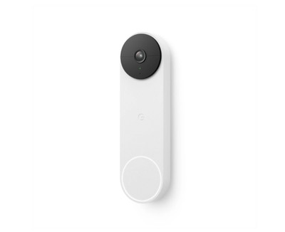 Google Nest Doorbell Wireless Battery Operated 160-Degree Camera