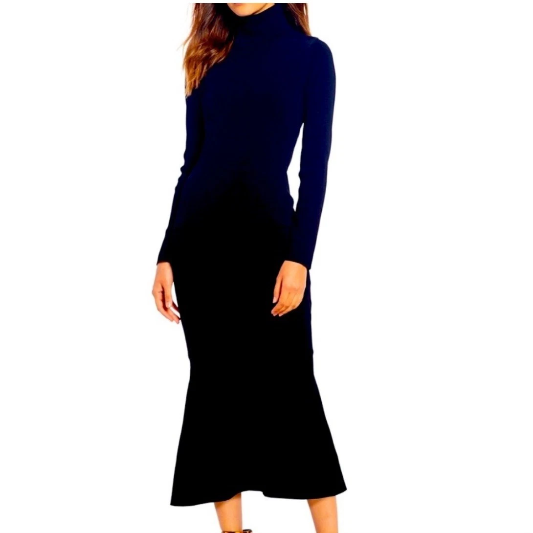 Turtleneck Midi Dresses for Women for sale | eBay
