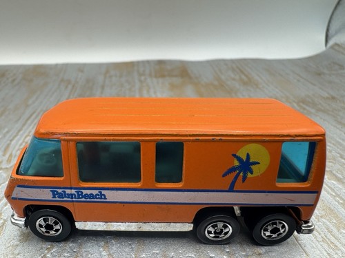 Vintage 1976 HOT WHEELS GMC Motor Home Orange HK Fast Shipping