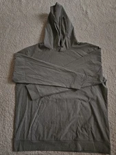Maelreg Performance Hoodie Gray Size XL Made Of Polyester And Spandex