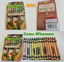 Crayola Crayons Special Pack 16 Count Box 2014 Camo Whammo