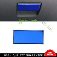 Co-Pilot Storage Box Handle Cover Trim For Nissan Sentra Sylphy 20-22 Blue Steel