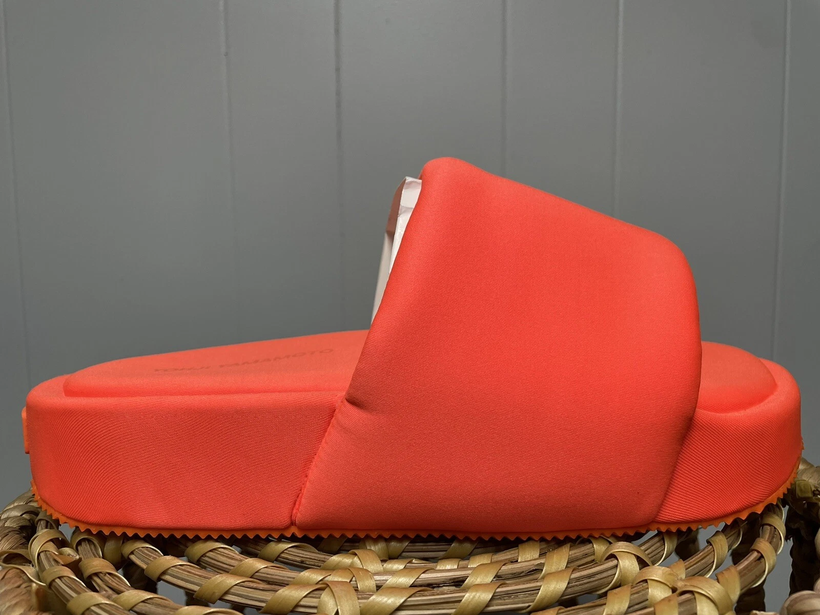 ADIDAS Y 3 Yohji Yamamoto Slides Arancione Solare Taglia 11 Uomo