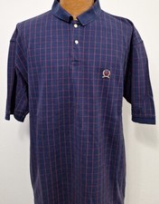 Vintage Tommy Hilfiger Polo Size XLarge Mens Blue
