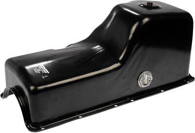 Dorman 264-042 Engine Oil Pan For Select Ford Models - Steel, Black Finish, Direct Replacement