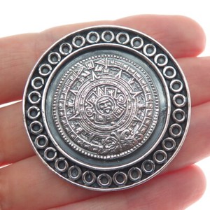 Aztec Calendar Pendant | eBay