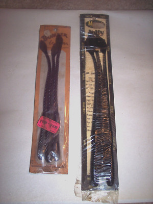 Manns Jelly Worm 9'' Baby Black Snake Lure 8'' Bomber Worm Floats Discontinued
