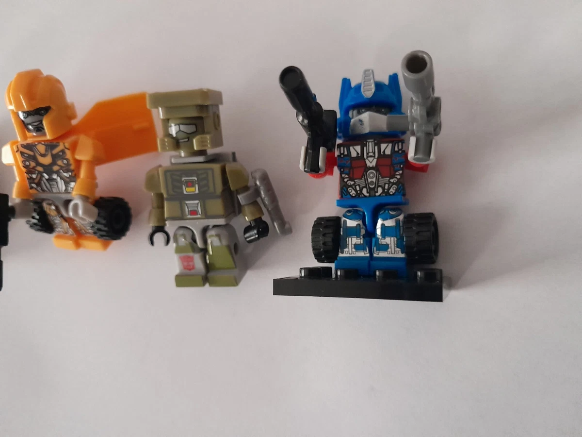 KRE O Transformers MINIFIGURE LOT OF 4 Figures UNIVERSAL PRIME