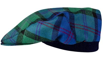 Herren Schottenkaro Flatcap MacThomas alt Schottenkaro Einheitsgröße hergestellt in Schottland Mütze