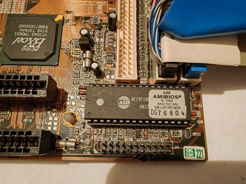 PC Chips M726/Amptron PII-3726 slot1 motherboard+HDD,SDRAM PC100,PCI,ISA - Afbeelding 5 van 24
