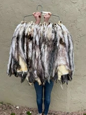 Soft Tanned Opossum, Pelt, Hide, Good Fur