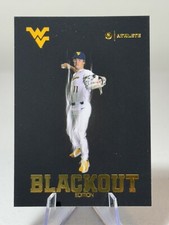 SAM WHITE 2025 Onit West Virginia Baseball Gold Blackout Insert BL-5 WVU