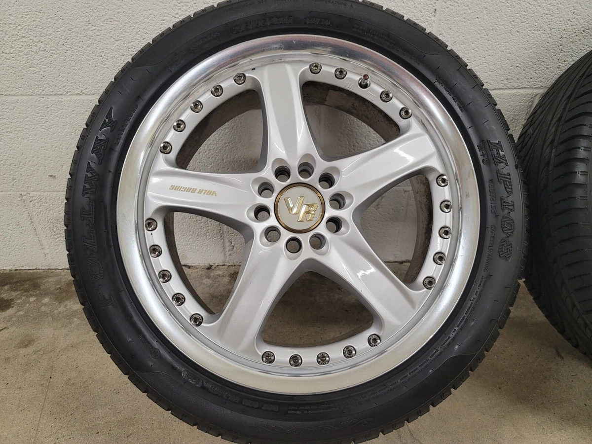 VOLK Racing AV3 (17inch 5x114.3) Wheels + Tires (215/45/ZR17)