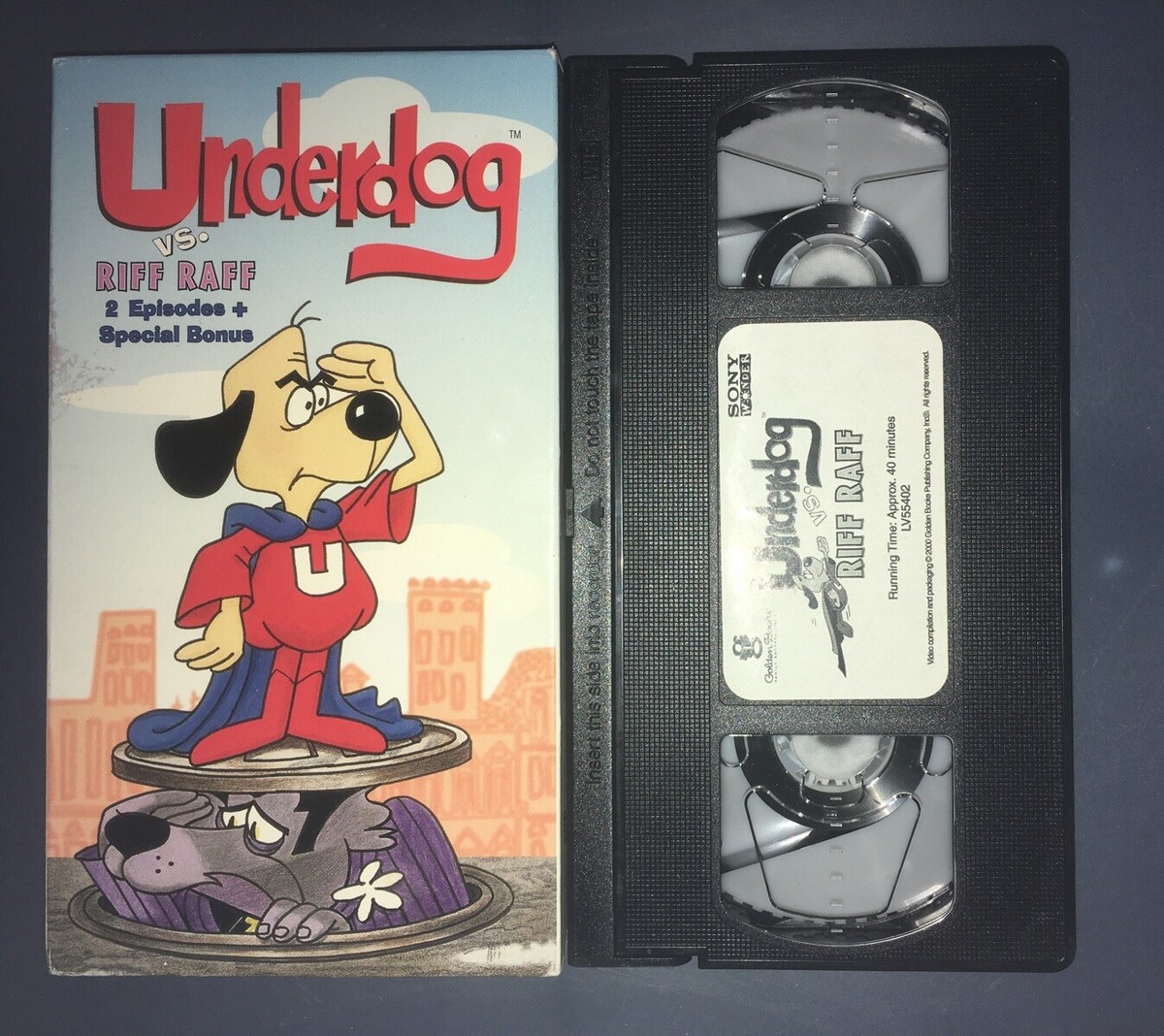 超希少 ! ウルトラわんちゃん UNDERDOG & RIFF RAFF Underdog Vs. Riff Raff (VHS, 2000) 74645540238| eBay