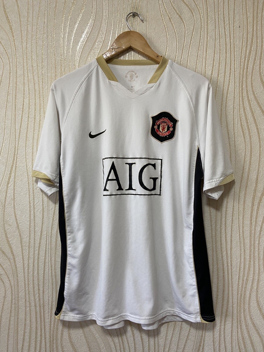 MANCHESTER UNITED 2006 2007 AWAY FOOTBALL SHIRT SOCCER JERSEY NIKE