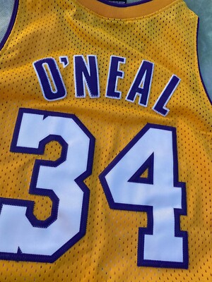 レア！NIKE製 SHAQUILLE O'NEAL LAKERS JERSEY Shaquille O'Neal Los Angeles Lakers Nike Jersey Authentic